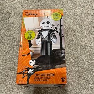 Nightmare Before Christmas Jack Skellington Desktop Airblown 20.5” USB/Battery